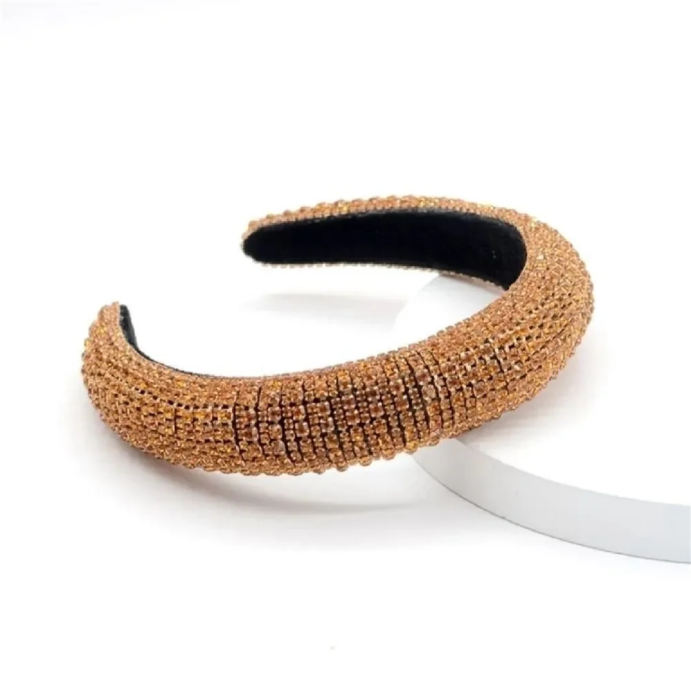 Rhinstone Headband- 6 colors available